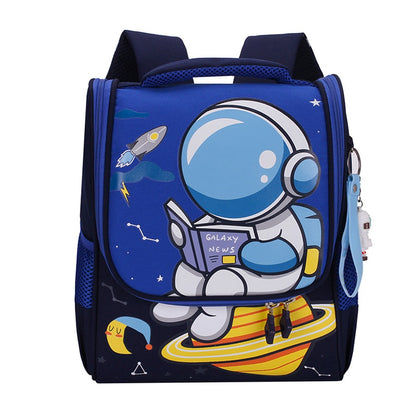 Mochila Infantil Meninos Jardim de Infância Astronauta Coelho Mochilas Infantis Mochila Escolar de Estudantes Presente Mochila de Desenho Animado Grau 1-9