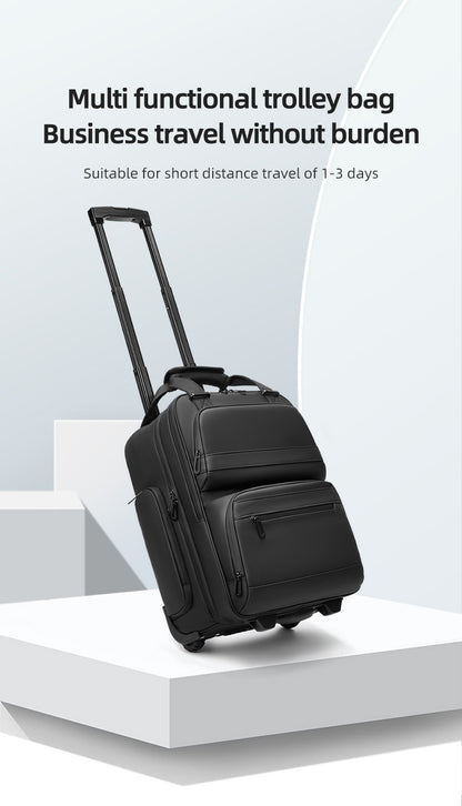 Mochilas de viagem com rodinhas para homens, mochilas executivas, mochila à prova d'água com rodinhas, bagagem de bordo, bolsas de rodinhas para embarque