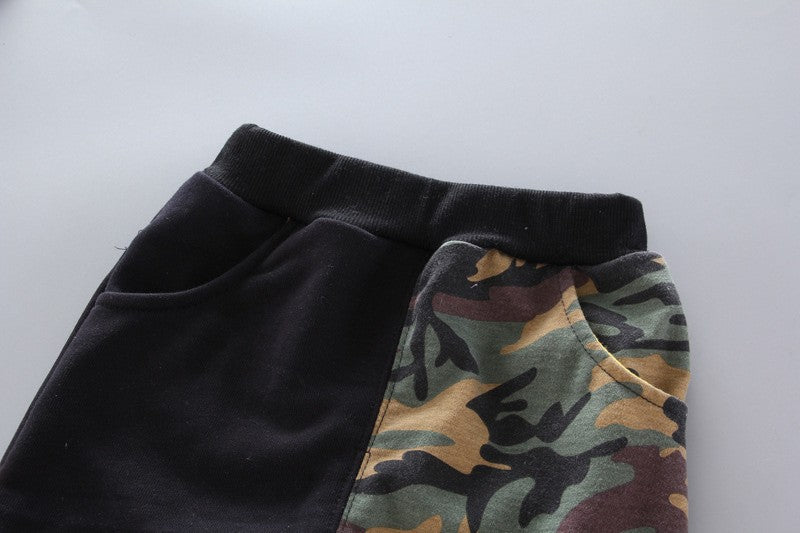 New Spring Autumn Children Clothing Baby Girl Clothes Boys Casual Hooded T-Shirt Pants 2Pcs/Sets Toddler Costume Kids Tracksuits