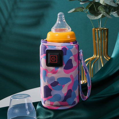 New Portable Heating Constant Temperature Bottle Insulation Sleeve Baby Bottle Insulation Warmer Winter Children's Product