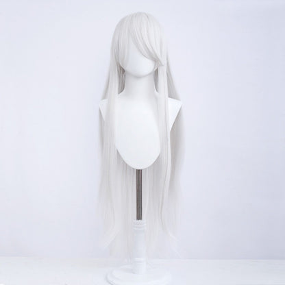 Halloween Cosplay Anime Party Fancy Wig Costume Wig 100cm Long Straight Heat Resistant Synthetic Hair Anime Colored Hair