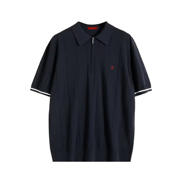 CHCH 2024 New Summer Ribbed Knit Polo Shirt for Men Breathable and Cool Brand Quality Mens Textured Polo Shirts