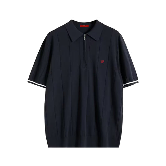 CHCH 2024 New Summer Ribbed Knit Polo Shirt for Men Breathable and Cool Brand Quality Mens Textured Polo Shirts