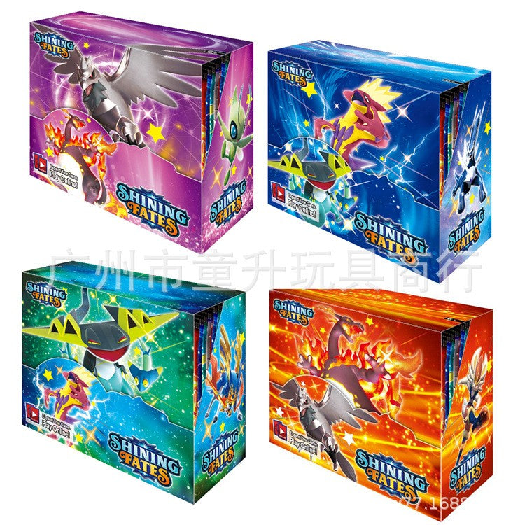 360 Cartas Pokémon Evoluções Prismáticas Escarlate Violeta 151 Tempestade Prateada Destinos de Paldea Cartas de Troca de Batalha de Booster em Inglês
