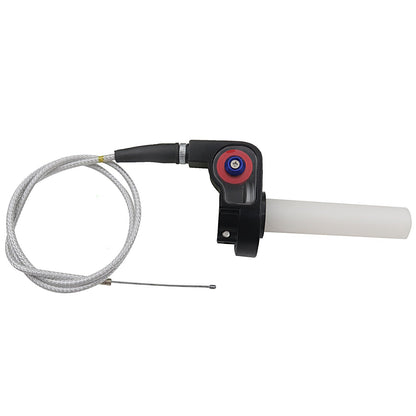 Manopla de acelerador 1/4 Quick Turn com punhos de acelerador e cabo de acelerador de 980mm para Dirt Pit Bike Motocross