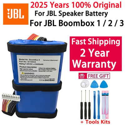 Bateria de reposição para caixas de som JBL Boombox 1 2 3 Boombox1 Boombox2 Boombox3 ID109GA SUN-INTE-213 GSP0931134 01
