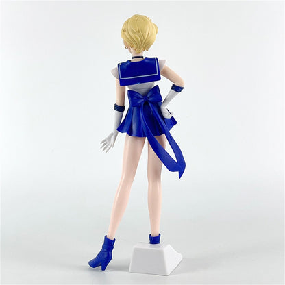 23cm Sailor Moon Anime Figura Marinheiro Marte Mercúrio Júpiter Vênus Saturno Action Figure Modelo Brinquedos Colecionáveis Presente de Aniversário para Crianças