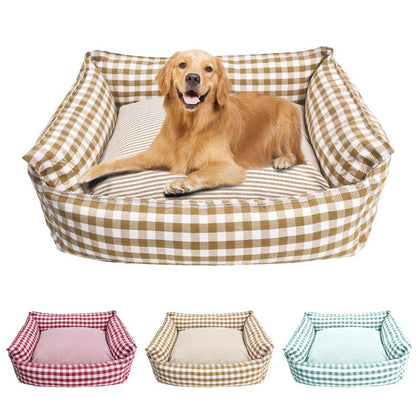 Cama para Cães e Gatos, Casa Canil para Cães de Pequeno e Médio Porte, Sofá para Gato, Cama para Dormir, Mobília, Suprimentos para Animais de Estimação, Acessórios