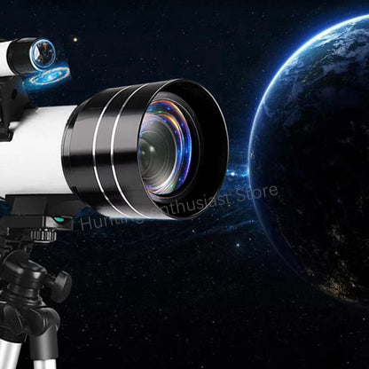 Telescópio Astronômico de Alta Ampliação e Observação Lunar Profissional Infantil de Alta Potência e Alta Definição para Uso Externo