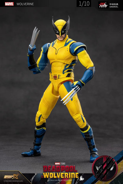 ZD Toys Deadpool & Wolverine Bonecos de Ação Deadpool na Caixa Wolverine Coleção Bonecos de Ação Adultos Brinquedo Infantil