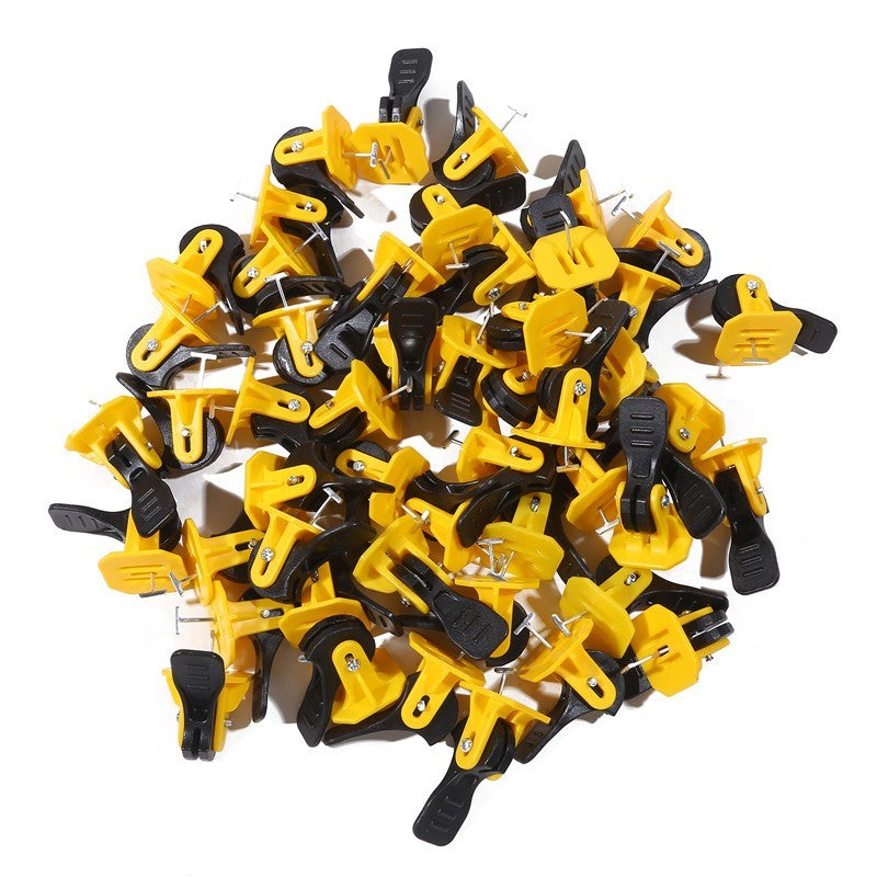 50pcs Construction Tile Tools tile leveler adjuster Tiles Leveling System Plastic Adjuster Wall  Floor Positioning tool Locator