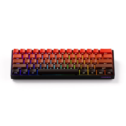 Akko MonsGeek FUN60 Teclado Mecânico Interruptor Magnético Teclados Gamer 60% Gatilho Rápido 0,01mm 8K ARGB HE/TMR Teclado Personalizado