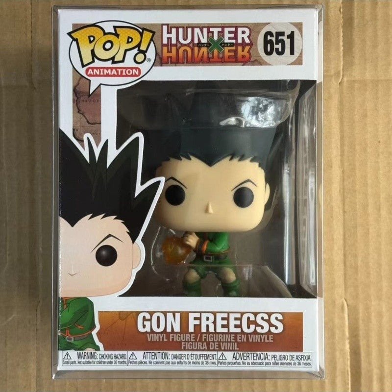 Hunter X Hunter Funko Pop Action Doll Model Anime Killua Zoldyck Kite Bisky Netero Sculpture Dolls Limited Edition Model Toys