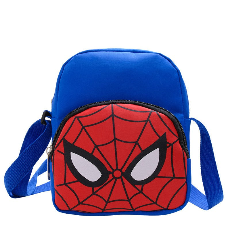 New Marvel Children'S Bags Boy's Spider Man Iron Man Captain America Crossbody Bag Cartoon Shoulder Bag Kids Accessories Gift