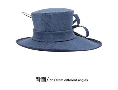 Moda Luxo Moda Pena Chapéu Chá Igreja Elegante Fotografia Cartola Feminina Banquete Fascinator Chapéus Formais de Casamento