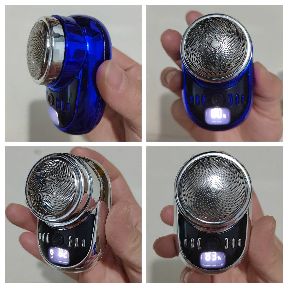 2023 Men's Electric Shaver Portable Mini Shaving Machine USB Rechargeable Beard Trimmer Type-C Household Face Beard Shaver