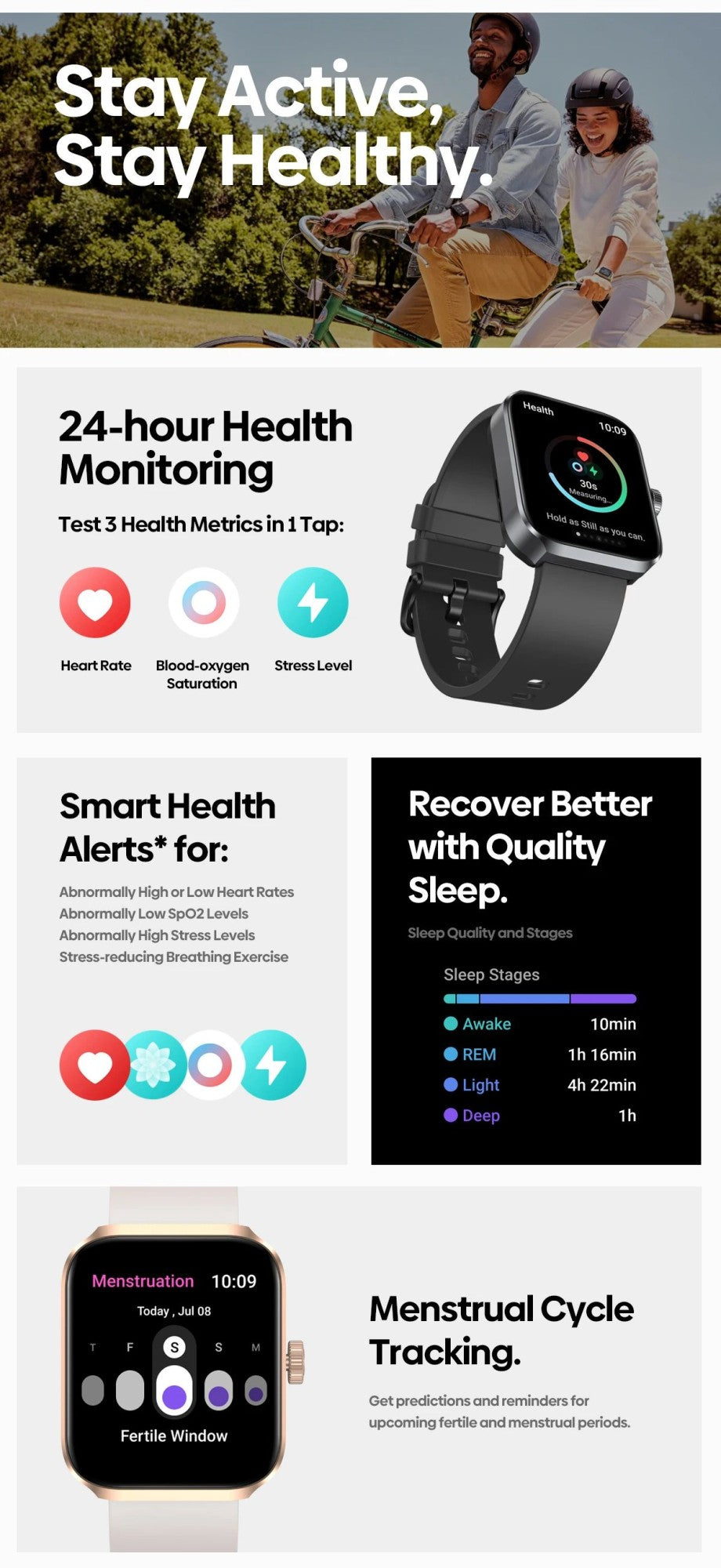 Novo Zeblaze Beyond 3 Plus GPS Smart Watch Tela AMOLED de 1,78'' Alexa Integrada Faz/Recebe Chamadas Telefone Smartwatch 3ATM