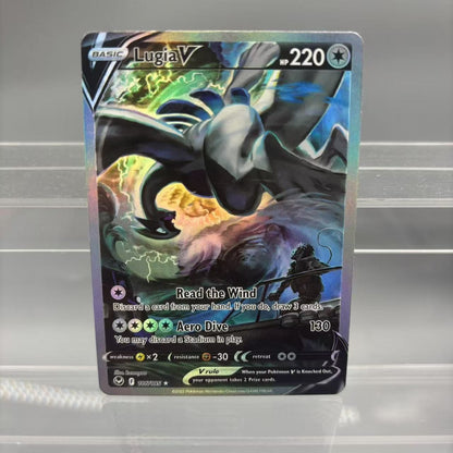 Cartas Colecionáveis PTCG DIY Charizard Blastoise Venusaur ex Giratina Carta Única Feita à Mão Jogo Clássico Anime Cartão Presente Brinquedo