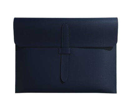 Business Office Luxury Document Bag PU Leather Custom Name Large Capacity A4 Paper File Bag Fashion Engrave Logo Storage Bags