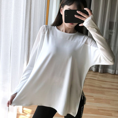 Long Sleeve Sports Top Women Fitness t shirt Quick Dry Yoga Top Running Jogging Workout Tops Female Gym Sport Shirts
