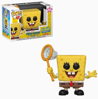 Anime Bob Esponja Modelo Funko Pop Calça Quadrada Boneco de Ação Tentáculos Figura de Vinil Decoração de Mesa Enfeite Brinquedo Edição Limitada Presente