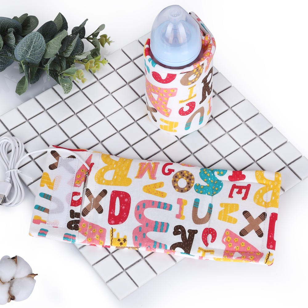 USB Baby Bottle Warmer Portable Travel Infant Baby Feeding Bottle Warmer Heater Thermostat Heated Cover Milk Bottle Heater Bags