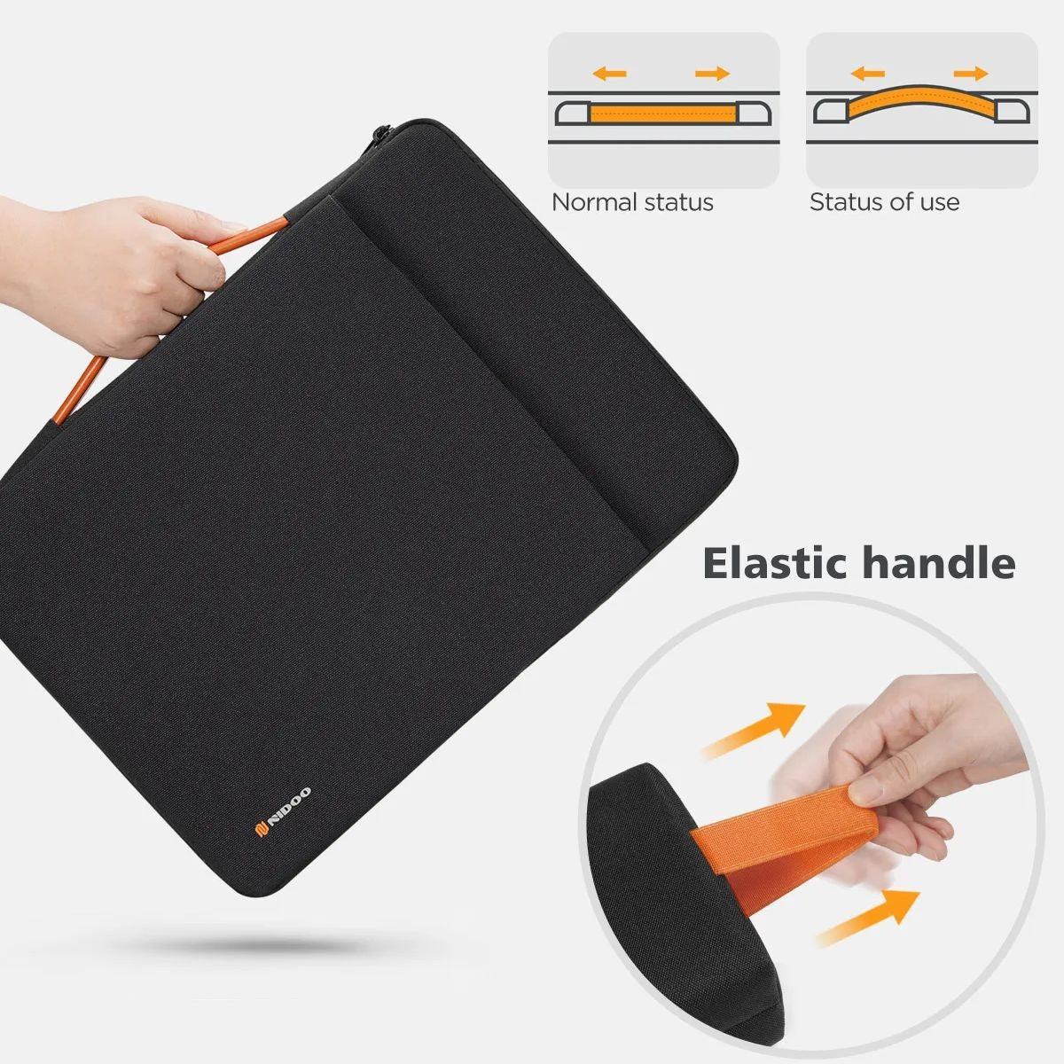 NIDOO Laptop Bag Case 13.3 14 15 Inch Waterproof Notebook Bag Sleeve For Macbook Case M1 Air Pro 13 15 Huawei Handbag Briefcase