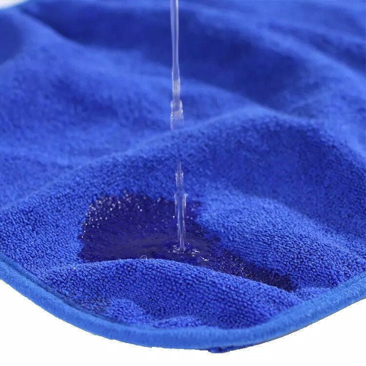 Toalha de Pesca Engrossada e de Secagem Rápida, Absorvente, Não Pega Isca, Especial para Limpar as Mãos, Portátil, Acessórios de Pesca