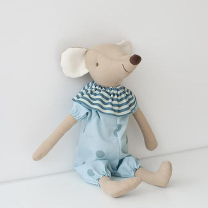 2025 Baby Plush Toy Comforts Sleeping Cute Rabbit, Bear, Mouse Baby Girl Doll, Cloth Doll Doll