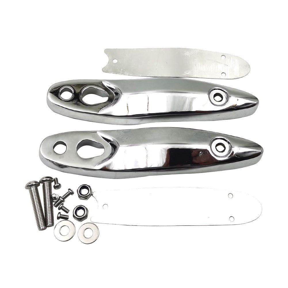 Rear Turn Signal Backward Relocation Bracket Turn Light Indicator Rail Support for Harley 00-later Softail / 02-17 Dyna FXD
