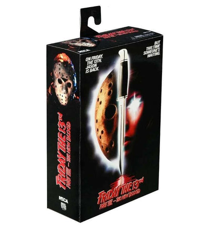 O 13º Brinquedo de Figuras NECA Sexta-Feira 13 Freddy Jason Voorhees Figura de Ação de Sangue Modelo Colecionável do Jason Presentes de Natal Halloween