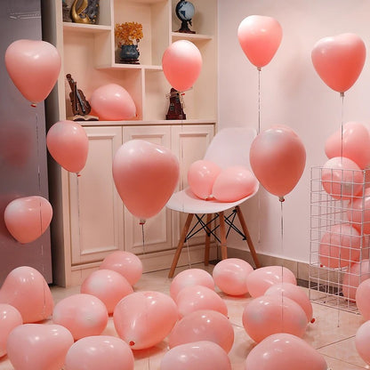 10/20/30/50pcs 12inch Macaron Heart-shaped Latex Balloon Helium Balloons Valentine's Day Wedding Birthday Party Decoration