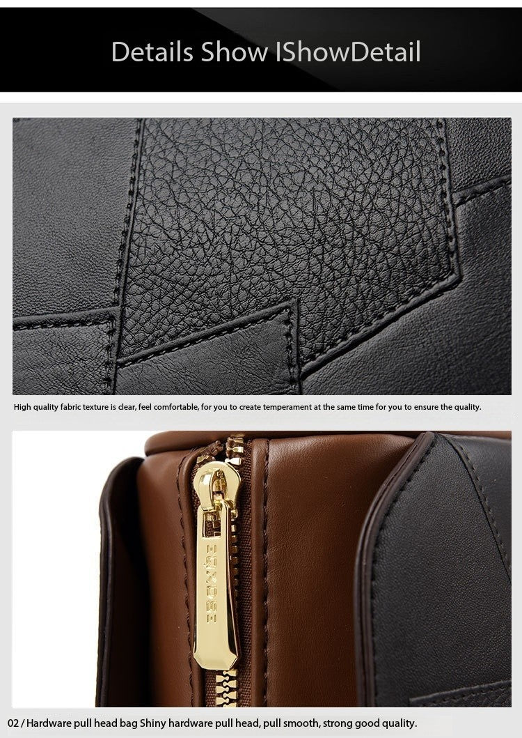 Luxury Kangaroo New Genuine High Quality Soft Leather Women Purses Cofrossbody Bag Designer Brand Ladies Shoulder Crossbody Bags