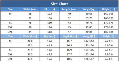 Men's Fitness Two-in-one Shorts Double-layer Beach Pants Trendy Printed Sports Shorts Outdoor Training Running Shorts S-2XL