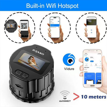 Câmera Ocular Eletrônica Wifi Digital 2,0 Polegadas TFT Foto Vídeo Ocular Ótico Gravador Telescópio para Observação de Pássaros