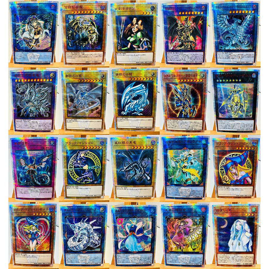 52 unidades/conjunto Yu Gi Oh Dragão Branco de Olhos Azuis I:P Masquerena 20ser Brinquedos Hobbies Colecionáveis Coleção de Jogos Cartas de Anime