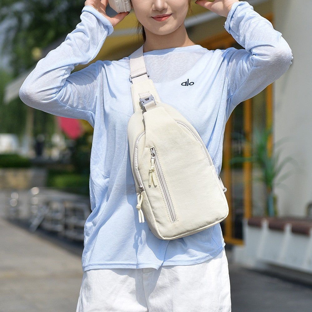 Men's casual messenger bag-multifunctional chest bag?suitable for outdoor sports,cycling and daily commuting,daily commuter bag