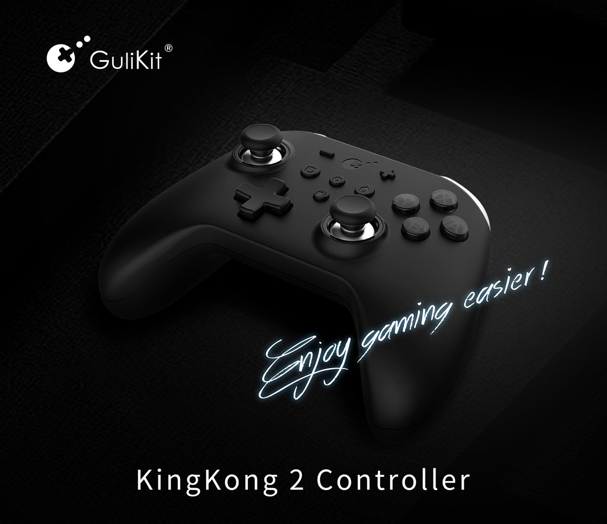 Ready Stock of GuliKit KingKong 2 Pro Controller GuliKit KingKong 2 Pro Gamepad for Nintendo Switch Android Windows macOS iOS