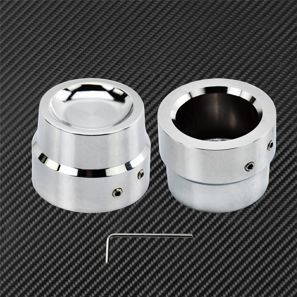 Tampa de Porca do Eixo Dianteiro de Motocicleta 29mm para Harley Sportster XL883 1200 Touring Wide Glide Dyna Fat Bob Softail Dyna VRSC