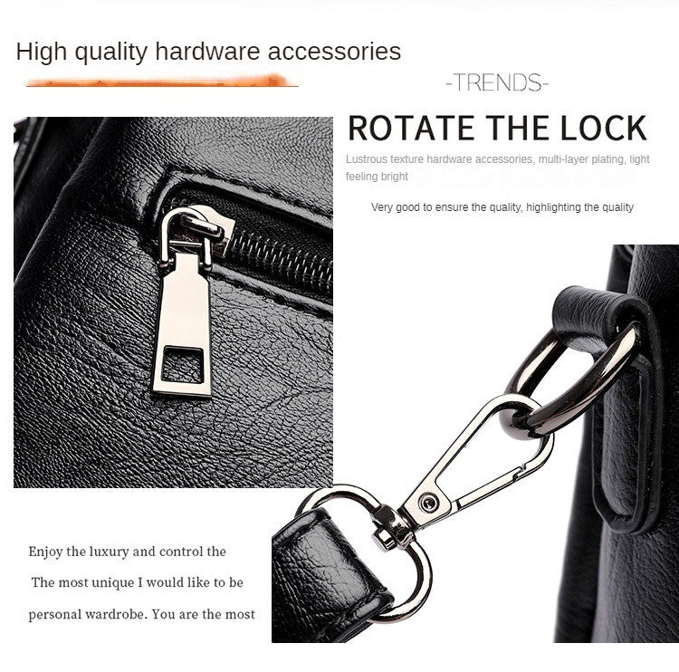 Women's Bags Retro Design Crossbody Bag Trend Quality PU Leather Bucket Shoulder Bags Small Handbags for Women