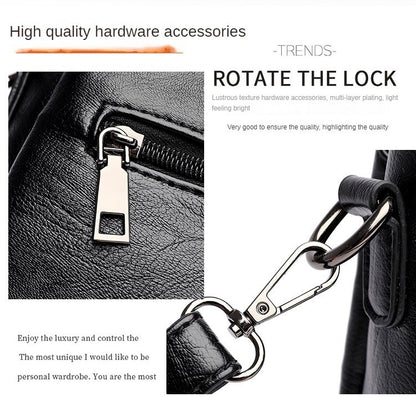 Women's Bags Retro Design Crossbody Bag Trend Quality PU Leather Bucket Shoulder Bags Small Handbags for Women