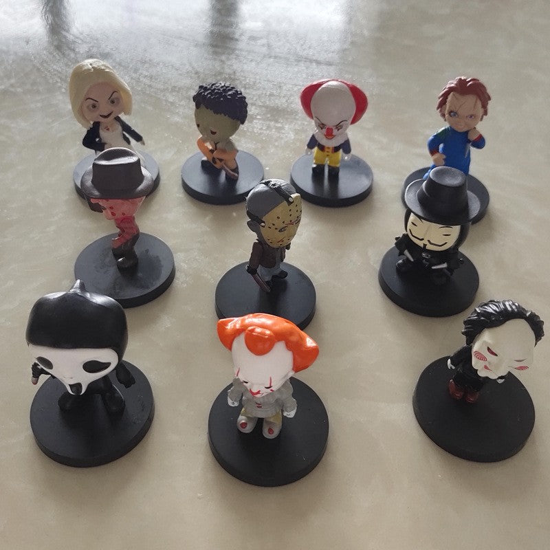 Os 10 Bonecos de Carro Halloween Mais Vendidos da 2ª Geração de O Estranho Mundo de Jack: Jack Esqueleto, Chucky e Corvo