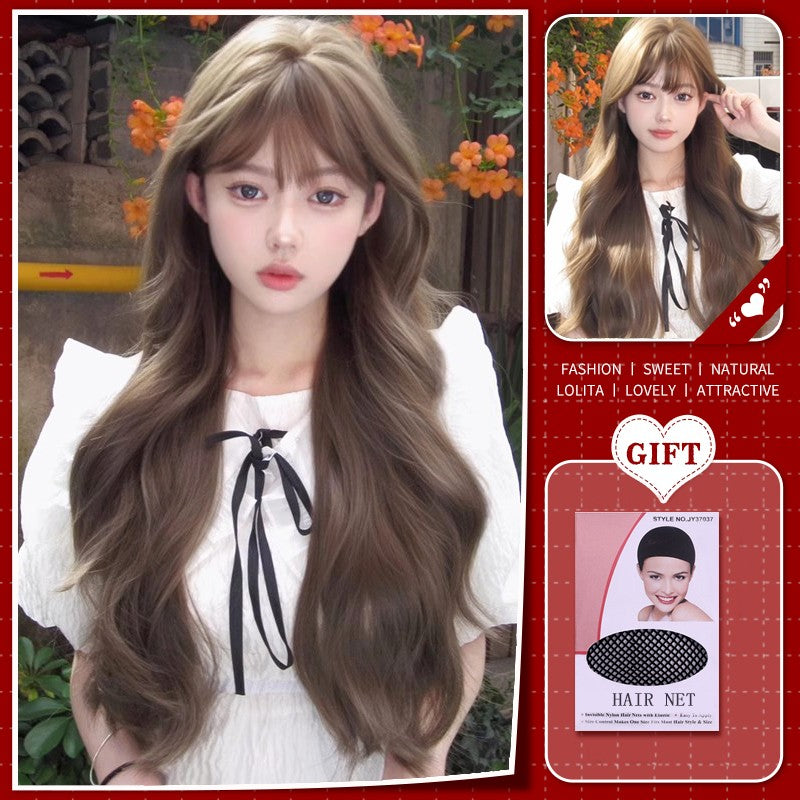 Peruca Sintética Lolita Curta Cacheada 12 Polegadas Doce E Adorável Dourado-Branco Natural Fofa Cabelo Ondulado Cosplay Peruca De Cabeça Cheia Para