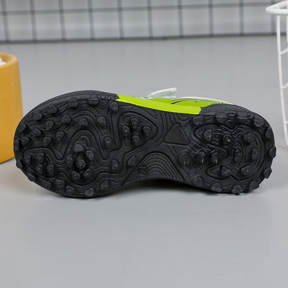 Soccer Cleats for Kids 2024 New Children Football Cleats Fashion Firm Ground Soccer Shoes