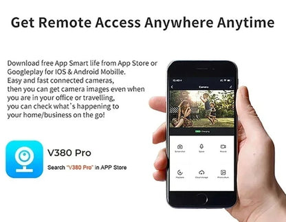 8MP WiFi IP Camera E27 Bulb Dual Lens Wireless Cam Baby Monitor Two-way Audio AI Human Tracking Smart Home Surveillance Camera