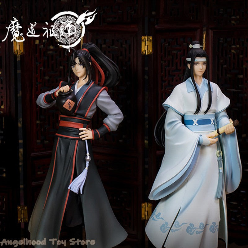 Mo Dao Zu Shi Wei Wuxian Lan Wangji Bonecos de Ação Modelo Bonecas Estatuetas de PVC Estátua de Anime Coleção Brinquedos Infantis Presentes Decoração