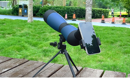 Luneta Monocular com Zoom 25-75x70 Prisma BAK4 À Prova d'Água para Tiro Esportivo Observação de Pássaros Acampamento ao Ar Livre Caça