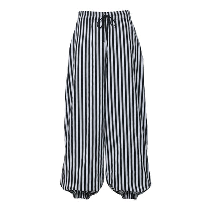 Clown Costume Pants Halloween Party Cosplay Striped Pliad Bloomers