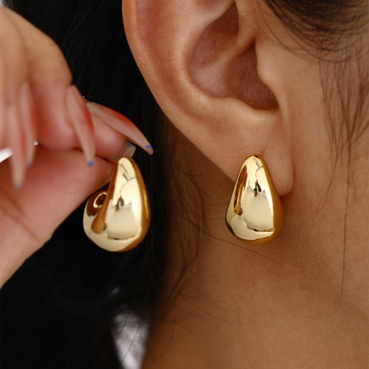Brincos Geométricos Simples Estilo Francês Para Mulheres Luxuosos Brincos Pendentes Da Moda Joias Para Festas Diárias E Férias Presentes 2025 Novo