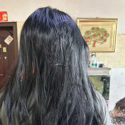 Halloween Creepy Female Ghost Momo Mask, Latex Horror Full Face Mask With Long Hair, Spooky Prank Mask For Adult Cosplay, Bar Pa